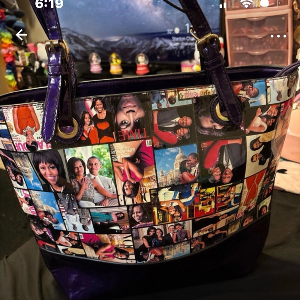 Colorful Collage Tote Bag